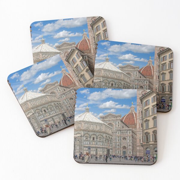 Item preview, Tourists at Il Duomo designed and sold by dbvirago.