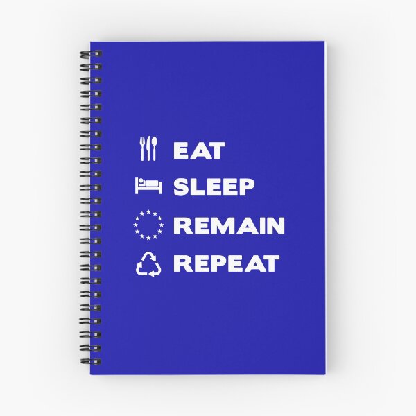 Item preview, Eat Sleep Remain Repeat designed and sold by Civil-Woke.