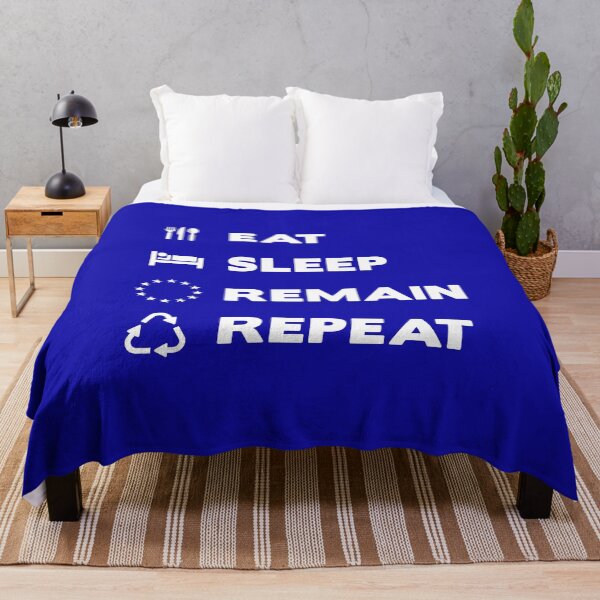 Item preview, Eat Sleep Remain Repeat designed and sold by Civil-Woke.