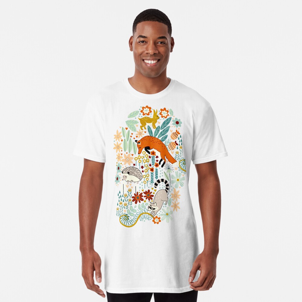Vista previa del artículo con la obra «Camiseta larga», diseñado y vendido por TigaTiga.