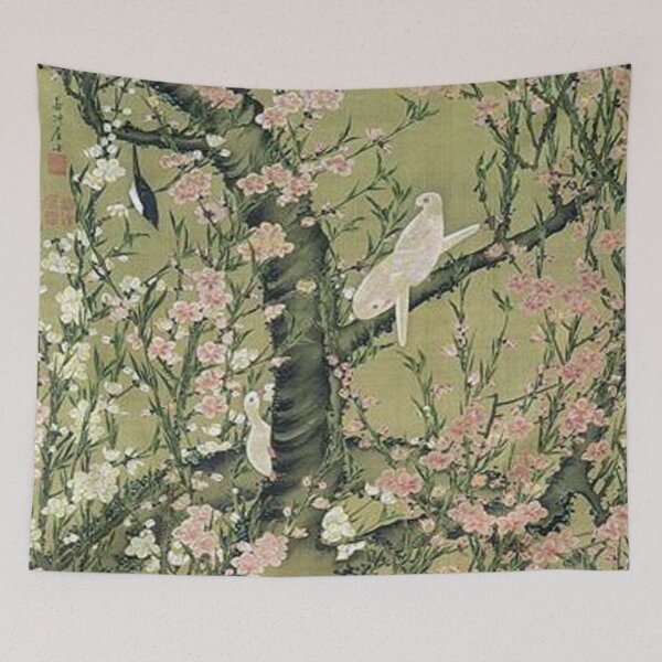 Item preview, Favourite Artist - Jakuchu Ito - Birds and Blossom designed and sold by vmajzlik.