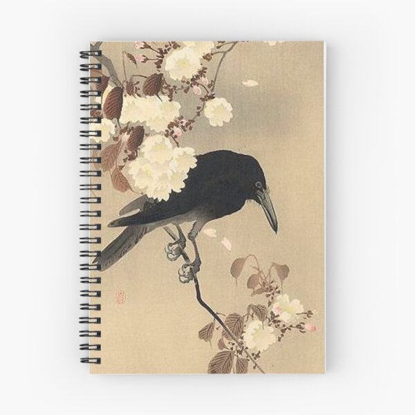 Item preview, Crow On A Cherry Branch - Ohara Koson - Favourite Artist Collection designed and sold by vmajzlik.