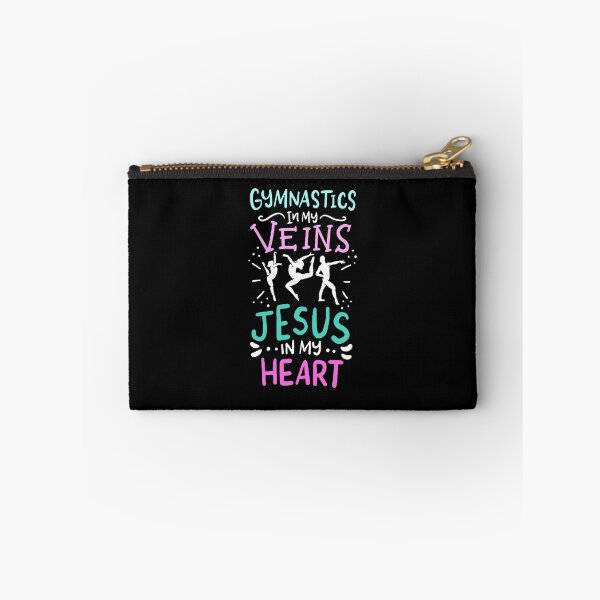 Item preview, Gymnastics In My Veins Jesus In My Heart designed and sold by Betsytiptoe.