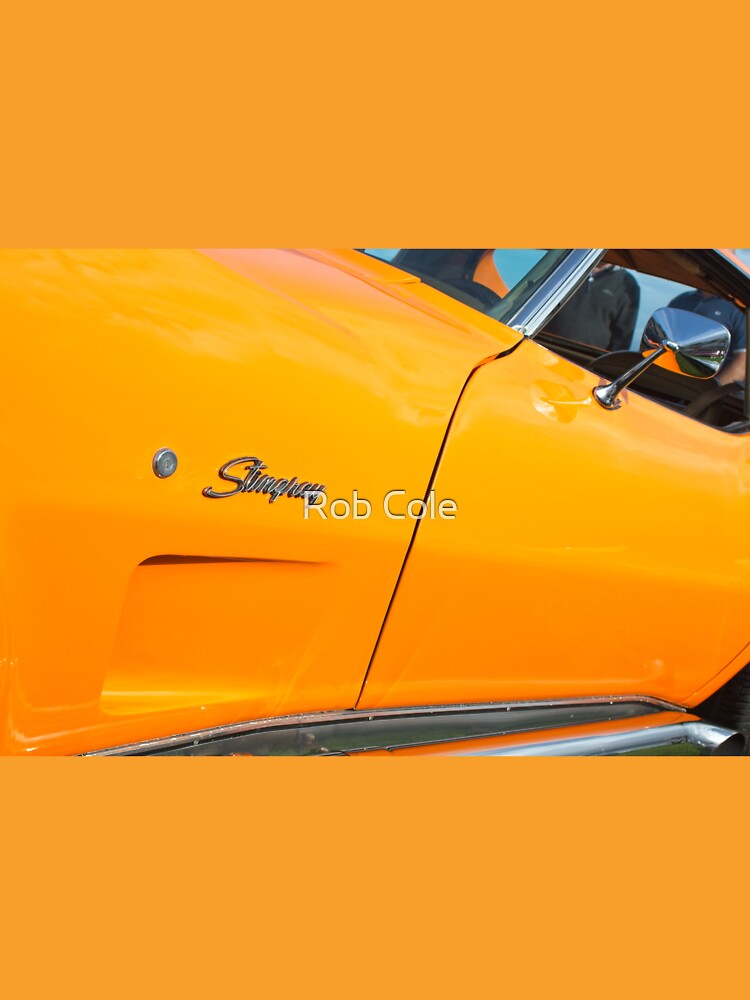 Bright Orange Chevrolet Corvette Stingray by robcole