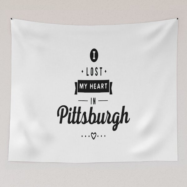 Item preview, I Lost My Heart In Pittsburgh Pennsylvania Raised Me Steel City designed and sold by ProjectX23.