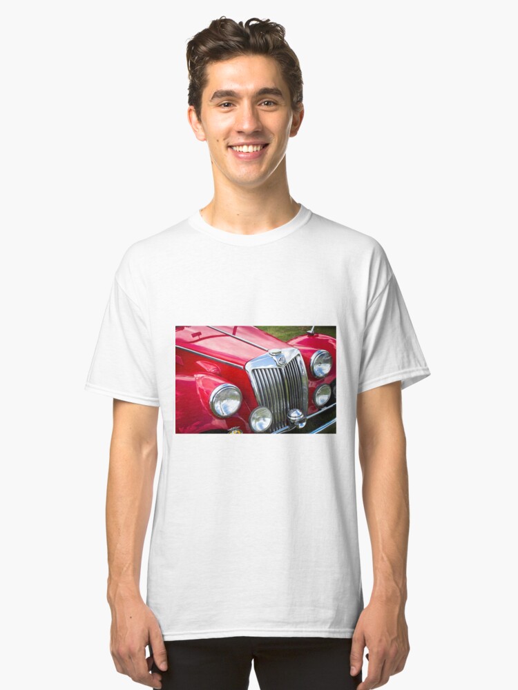 Alternate view of Red MGA Vintage Classic Sports Car Classic T-Shirt