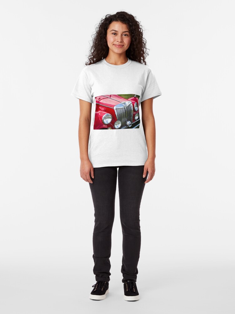 Alternate view of Red MGA Vintage Classic Sports Car Classic T-Shirt