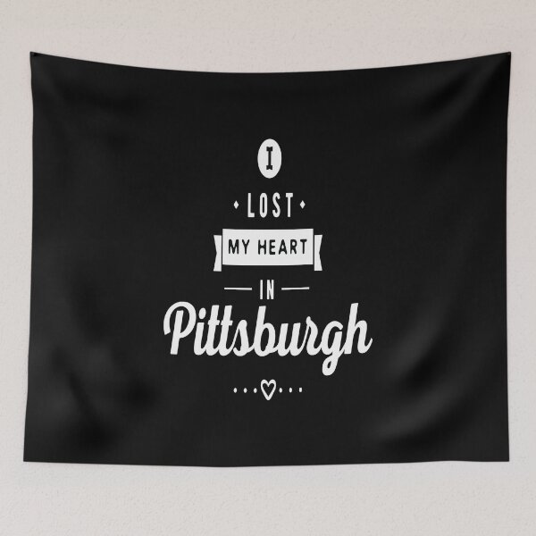 Item preview, I Lost My Heart In Pittsburgh Pennsylvania Raised Me Steel City designed and sold by ProjectX23.