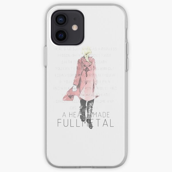 un coeur fait Fullmetal ~ Coque souple iPhone