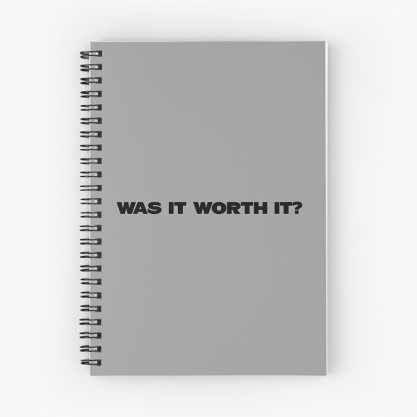 Item preview, Was It Worth It? black designed and sold by perezzzoso.