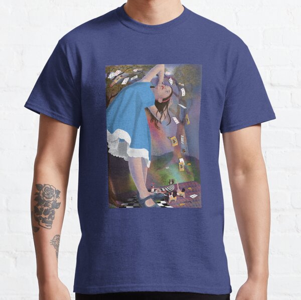 Flying Cards Dissolve Alice's Dream Classic T-Shirt