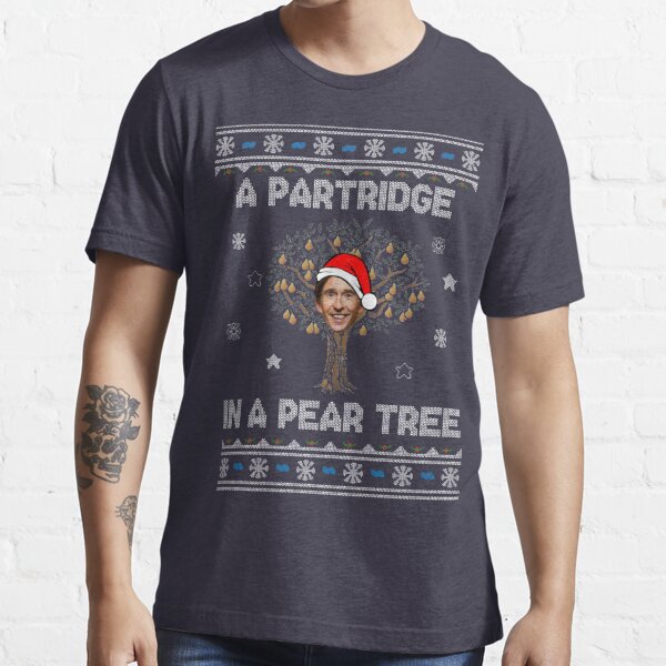 Alan Partridge In A Pear Tree Christmas Essential T-Shirt