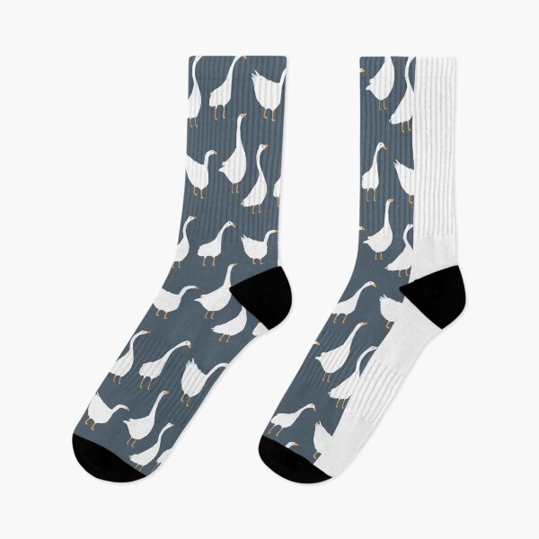 Item preview, Dark Blue Goose Repeat designed and sold by MollyNewport.