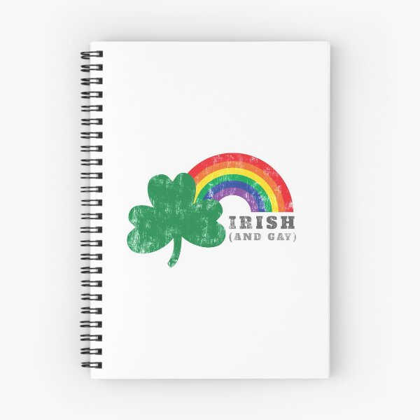 Item preview,  Irish and Gay Clover Rainbow St Patricks Day Vintage Inspired Design designed and sold by StudioUnrefined.