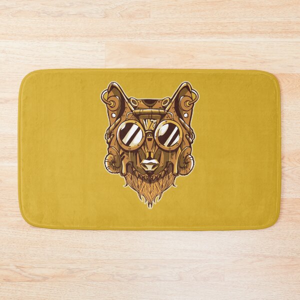 Item preview, Wolf with steampunk mask  designed and sold by FFelder.