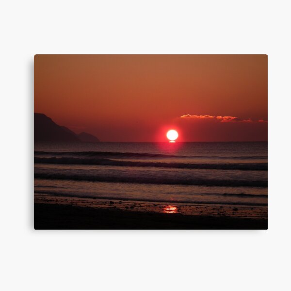 Cornish Sunset 03 Canvas Print