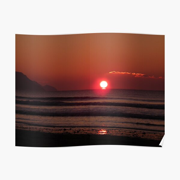 Cornish Sunset 03 Poster