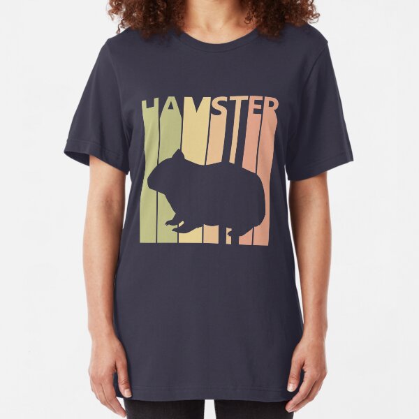 Cute Hamster Animal Slim Fit T-Shirt