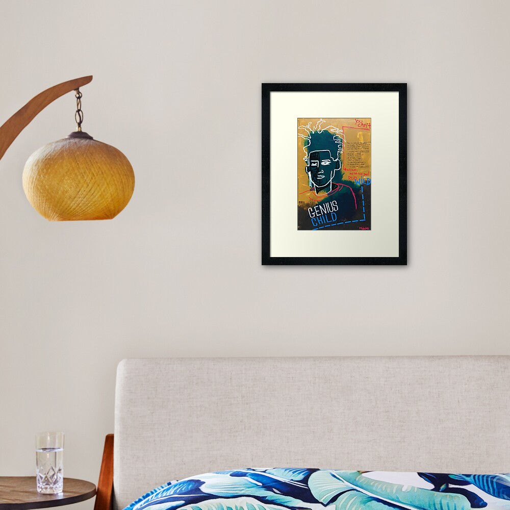 Talent Framed Art Print