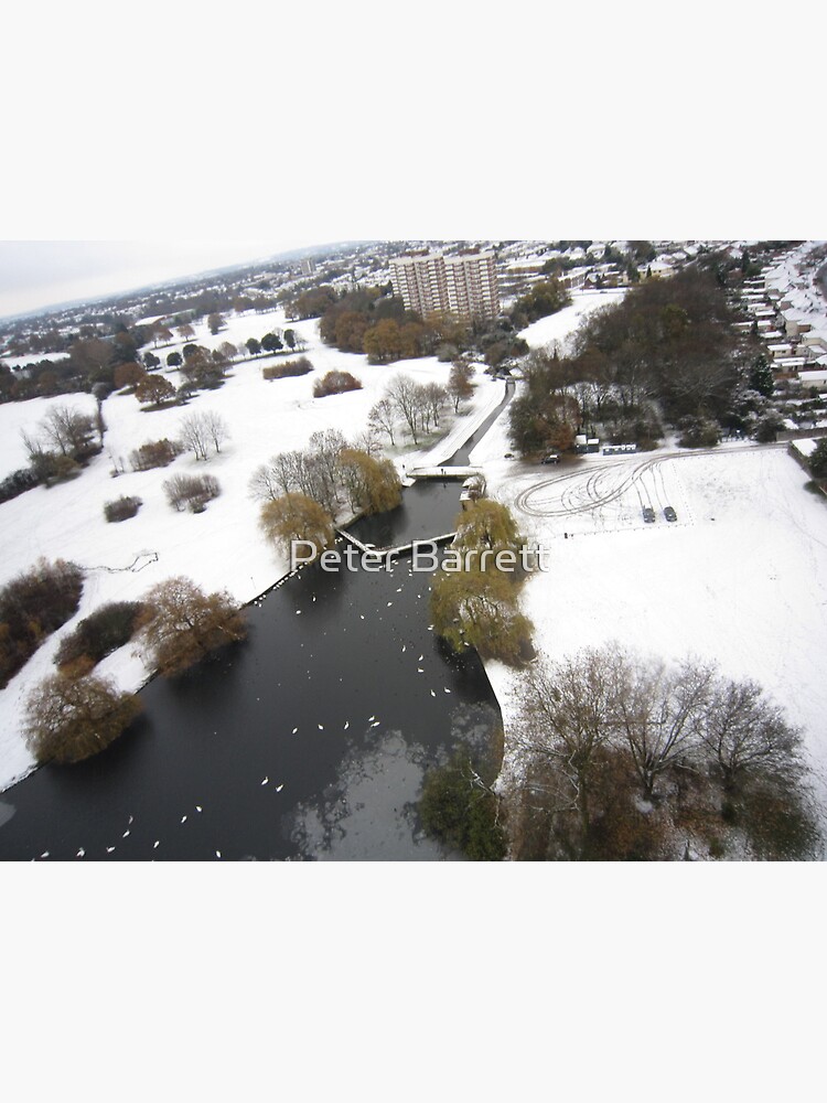 Snowy Hornchurch from Above by hartrockets