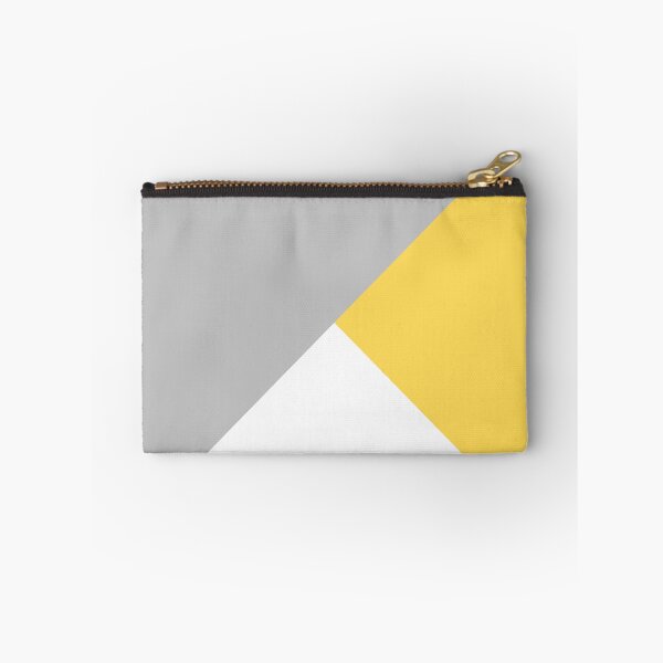 Item preview, Tricolor Silver Gray Mustard Yellow And White II designed and sold by rewstudio.