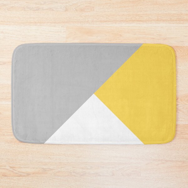 Item preview, Tricolor Silver Gray Mustard Yellow And White II designed and sold by rewstudio.