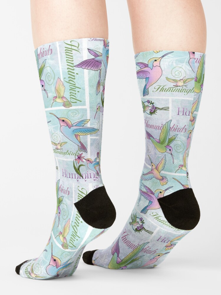 Alternate view of Hummingbird Flutterings Socks