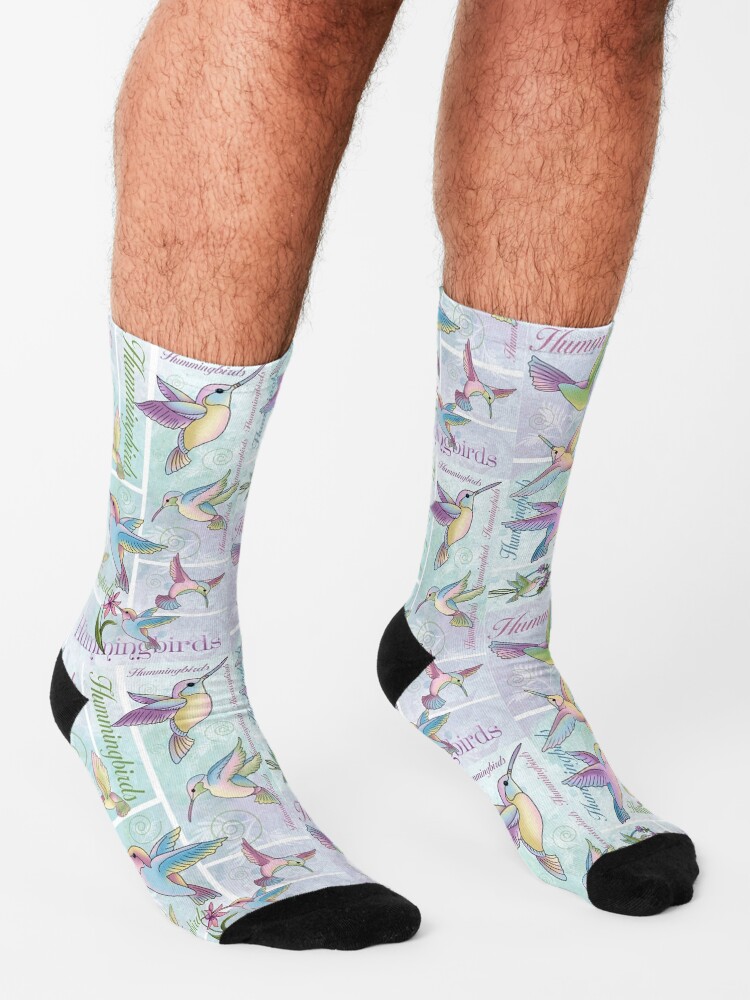 Alternate view of Hummingbird Flutterings Socks