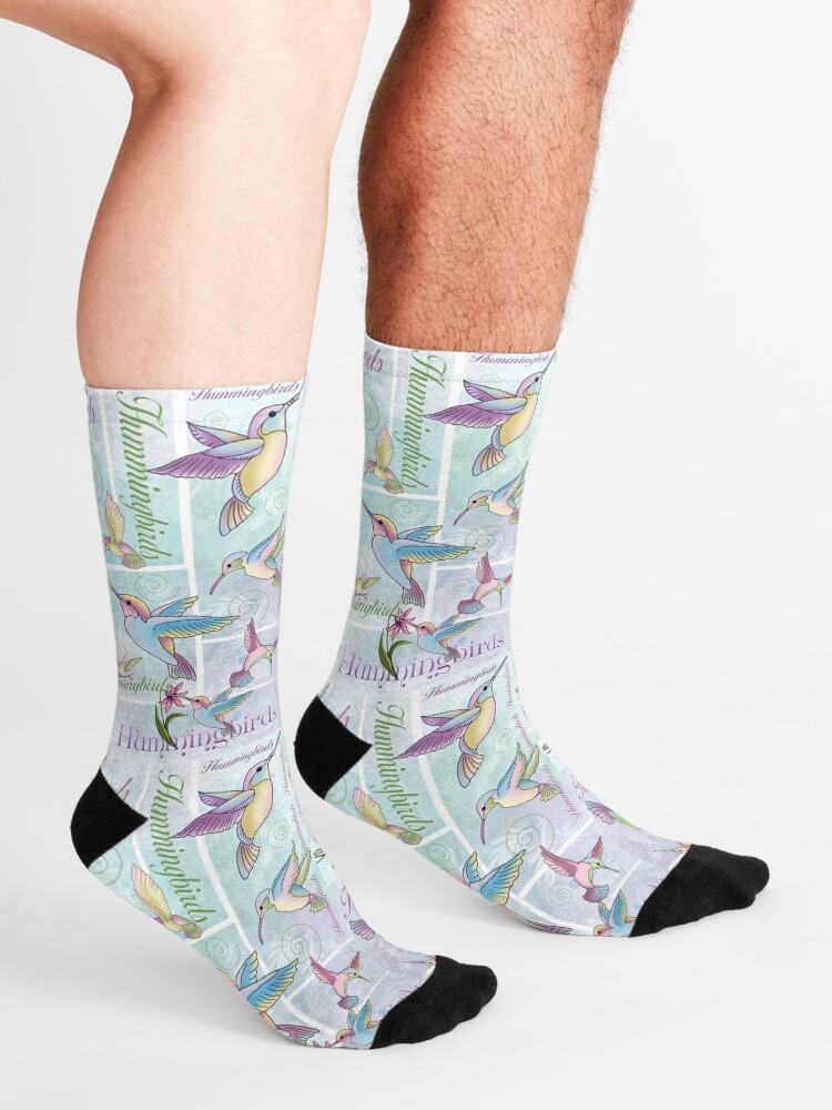 Alternate view of Hummingbird Flutterings Socks