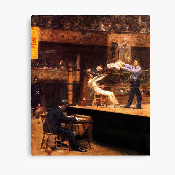 Item preview, Between Rounds-Thomas Eakins designed and sold by LexBauer.