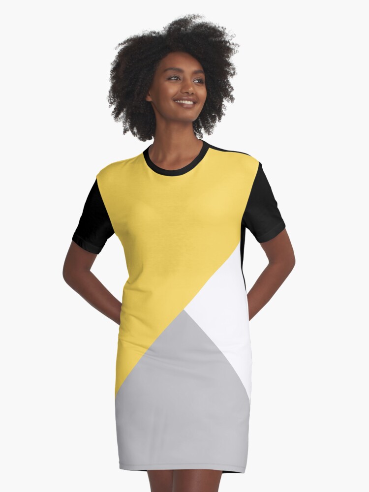 Mustard t shirt outlet dress