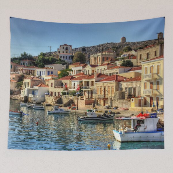 Item preview, Chalki Harbour Panorama designed and sold by tomg.