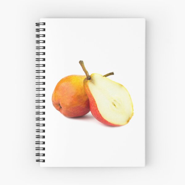 Item preview, red pears on white designed and sold by graphic3000.