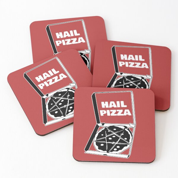 Item preview, Hail Pizza - Funny Satanic Pizza Pentagram designed and sold by Marco Oberhofer.