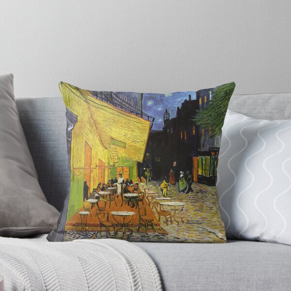 Artikel-Vorschau von Caféterrasse bei Nacht, Vincent Van Gogh, designt und verkauft von fourretout.
