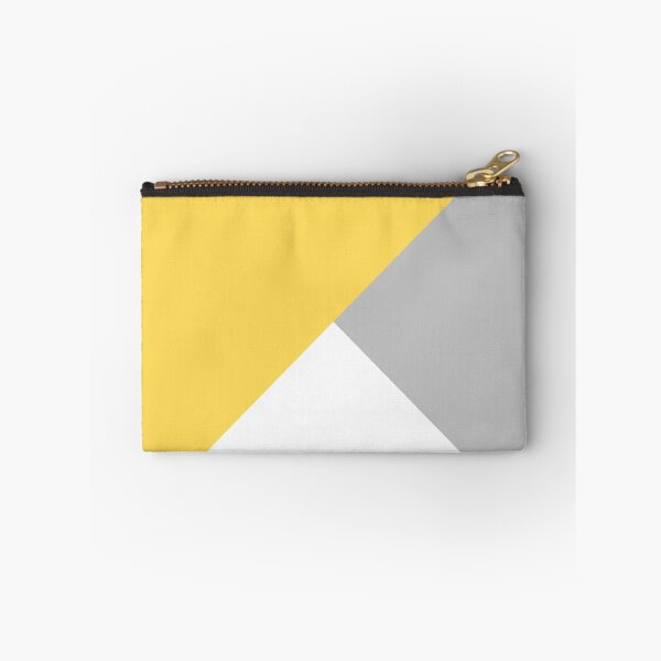 Item preview, Tricolor Silver Gray Mustard Yellow And White IV designed and sold by rewstudio.