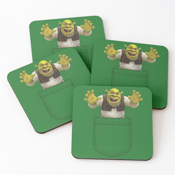 Item preview, Raised Hands Pocket Shrek designed and sold by Vernen Ink.