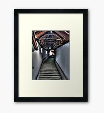 Stairs to Where? Framed Print