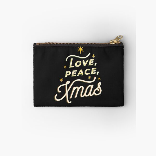 Item preview, LOVE PEACE XMAS CHRISTMAS HAT GIFT T-SHIRT TEE SWEATER CASE STICKER designed and sold by Timcito.