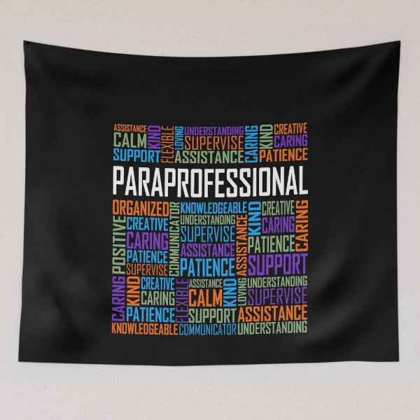 Item preview, Paraprofessional Words designed and sold by Whynot123.