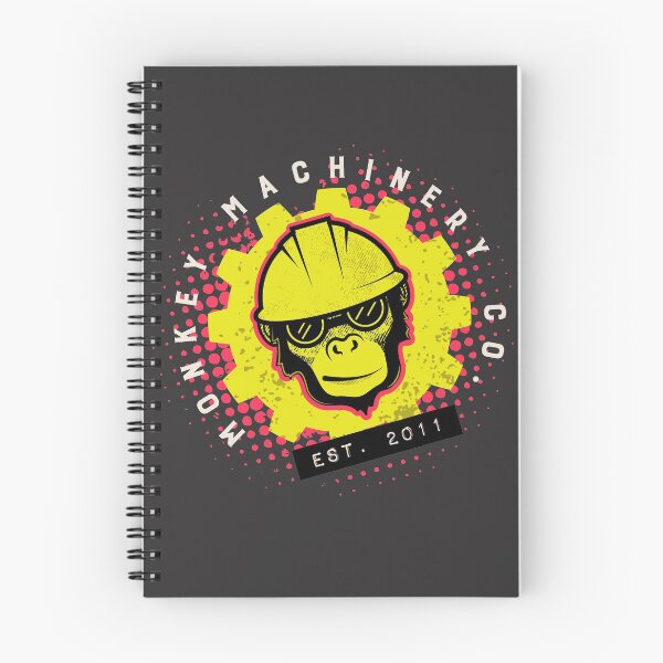 Item preview, Monkey Machinery Co. Logo designed and sold by opalskystudio.