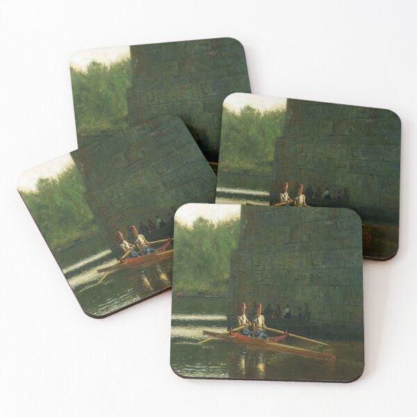 Item preview, The Oarsmen ( The Schreiber Brothers)-Thomas Eakins designed and sold by LexBauer.