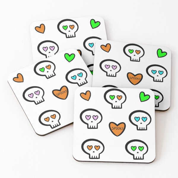 Item preview, Cute Spooky Skull Pals designed and sold by PlacidPower.