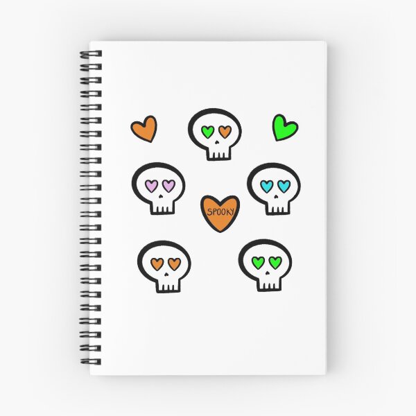 Item preview, Cute Spooky Skull Pals designed and sold by PlacidPower.