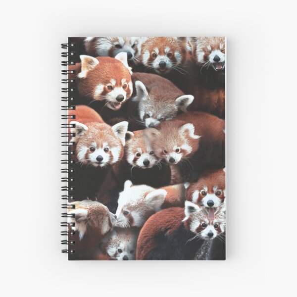 Vista previa del artículo con la obra «Pandas rojos», diseñado y vendido por MaxencePierrard.