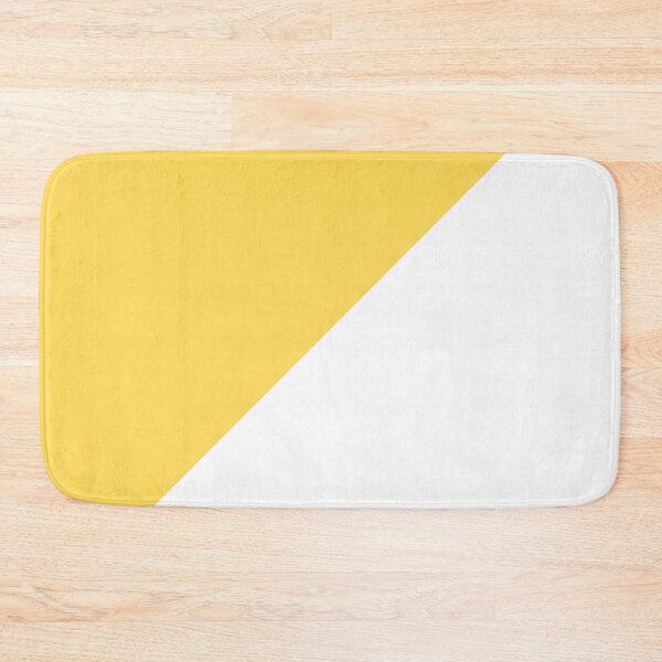 Item preview, Diagonal Mustard Yellow And White designed and sold by rewstudio.