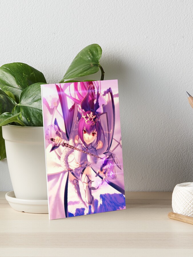 Fate Grand Order Fgo Scathach Skadi Art Board Print By Wabobabo Redbubble
