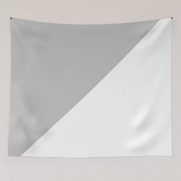 Item preview, Diagonal Silver Gray And White designed and sold by rewstudio.