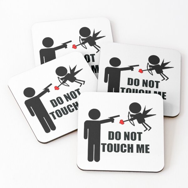 Item preview, Funny Cupid Don't Touch Me designed and sold by Rott515.