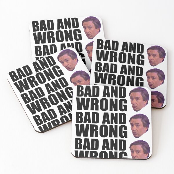 Item preview, Bad And Wrong - Alan Partridge - This Time With Alan Partridge designed and sold by Senpaige.